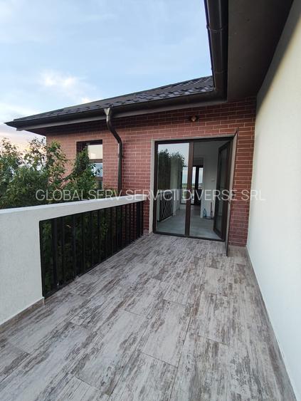 FARA COMISIOANE casa eleganta cu 5 camere 3 terase P+1+pod 2 placi 1800mp asfalt - 29