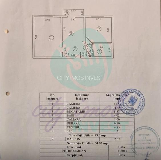 Apartament 2 camere, zona linistita - 14