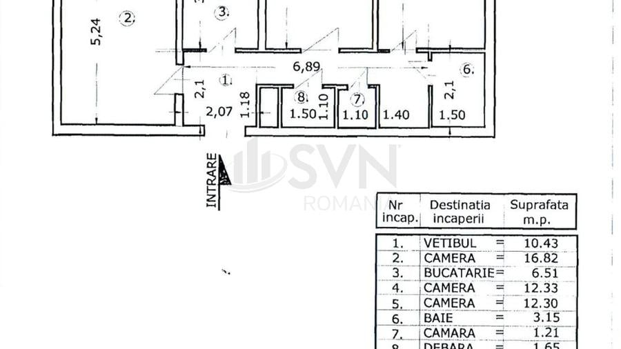 REA1029170 Apartament 3 camere I Colentina