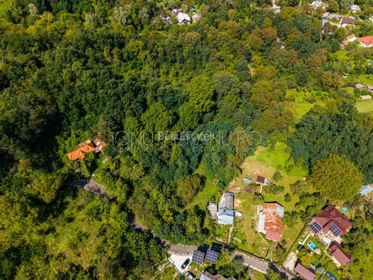 Teren 3.886 mp, Breaza - Podu Vadului, 30 m deschidere la asfalt - 15