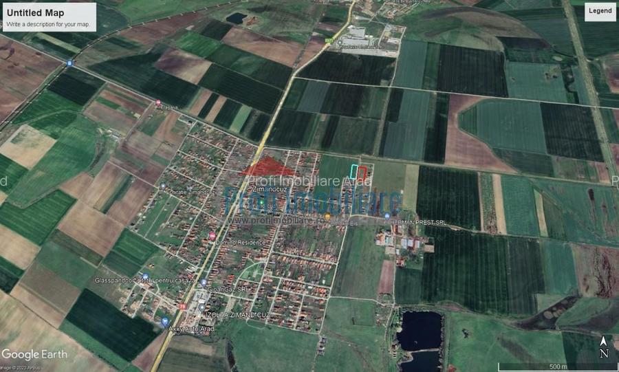 Vindem locuri de casa 540 sau 640mp in Zimand Cuz 7 km de Arad - 4