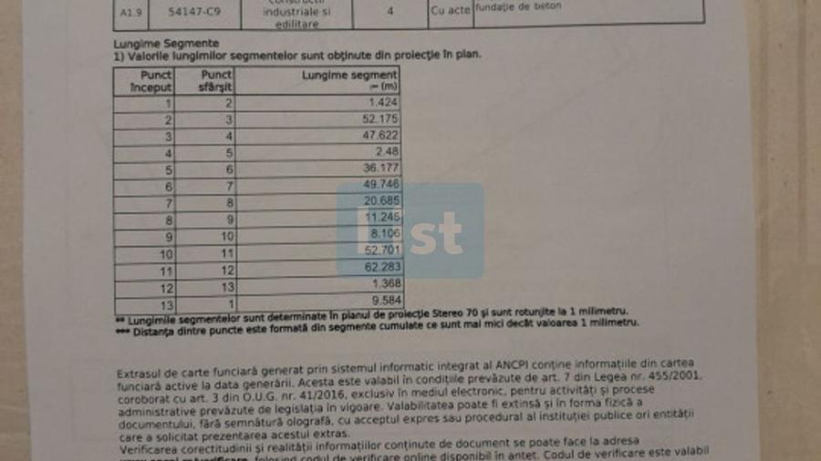 Spatiu industrial de vanzare, 8120 mp, Neamt