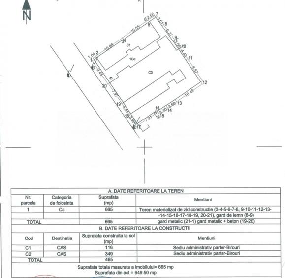 Zona Tomis II- teren 665 mp cu deschidere 25.91 m - 2