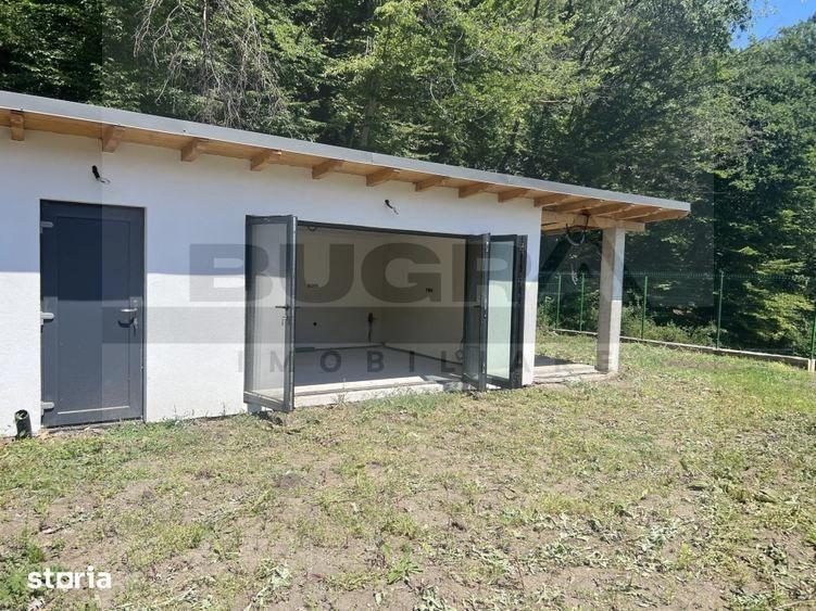 Casa individuala pe un nivel, 500mp teren, anexa foisor, beci, Popesti