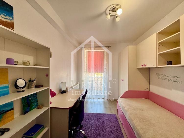 Apartament cu 3 camere, 70mp utili + 2 balcoane, etaj 3/4 - Turnisor