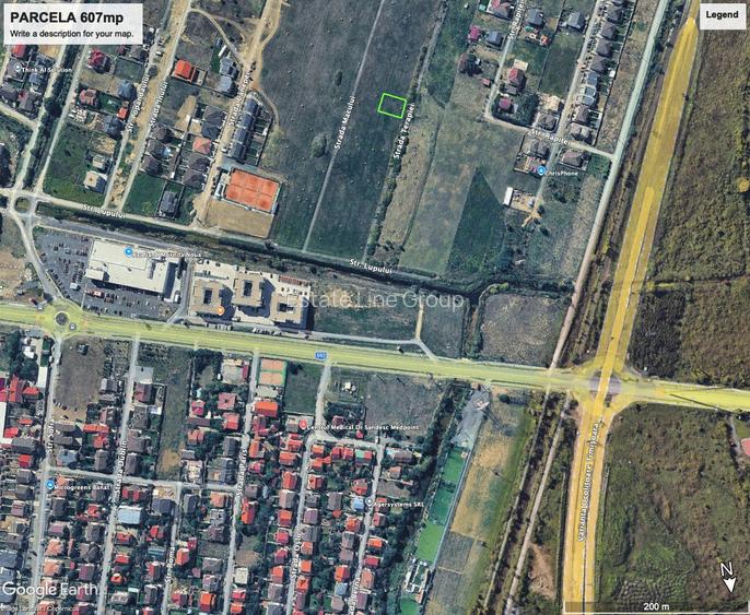 Parcela 607mp, intravilan, utilitati - 3