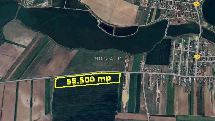 Teren INTRAVILAN - 54.500 mp - Deschidere drum 570 ml - 2