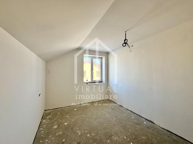 Casa cu 4 camere, 126mp utili, 200mp teren, toate utilitatile