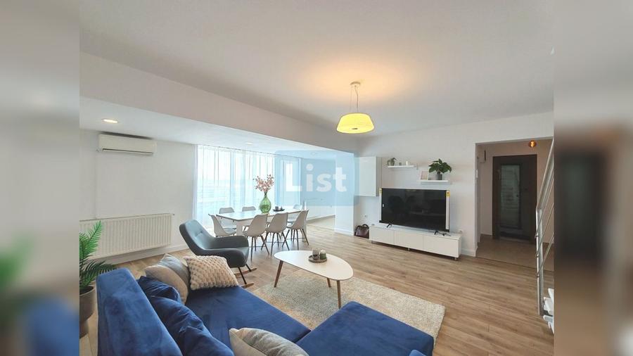 Penthouse pe 2 niveluri cu terase, parcare in Buna Ziua! comision 0%┃