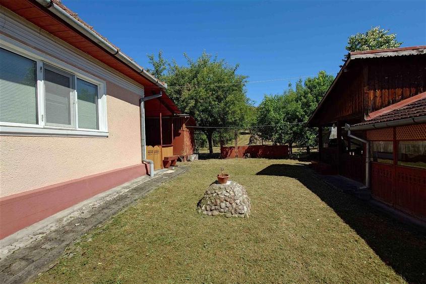 Gospodarie cu teren generos si constructii solide intr-o zona linistita
