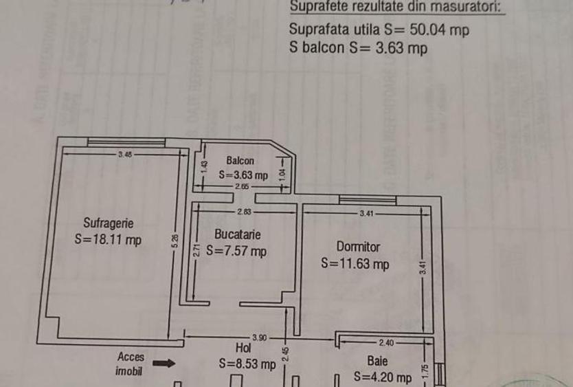 Apartament 2 camere decomandate zona Gara