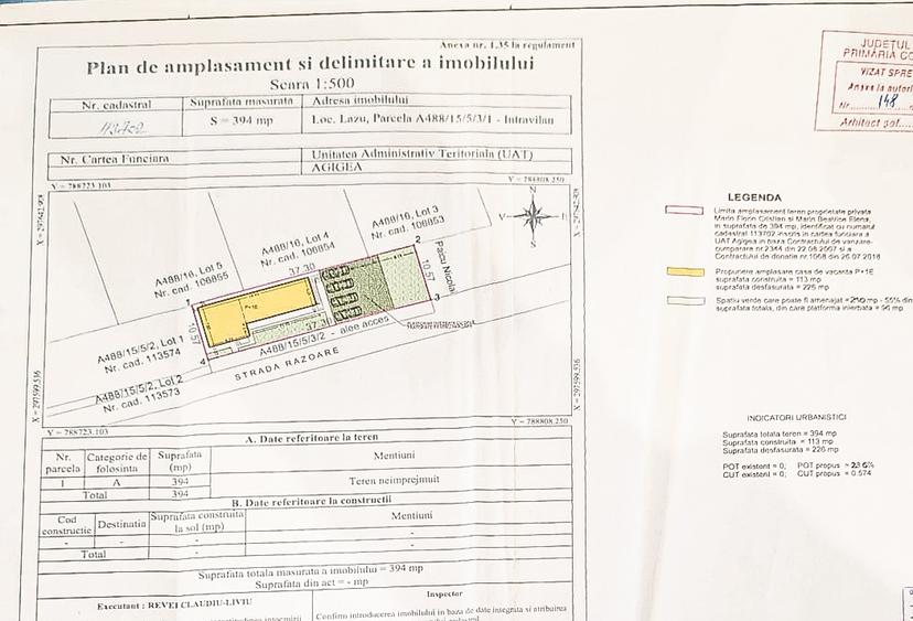 Investiție Lazu | Clădire 10 Camere – Construcție la Roșu cu Acoperiș Terasă