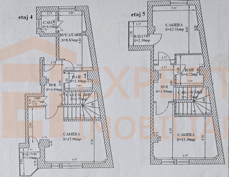 Apartament 3 Camere Tip Duplex – Ultracentral – Vedere La Mare