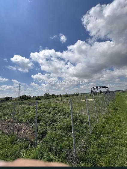 Vand teren intravilan 2000 mp, deschidere DJ602, constructie hala începuta - 6