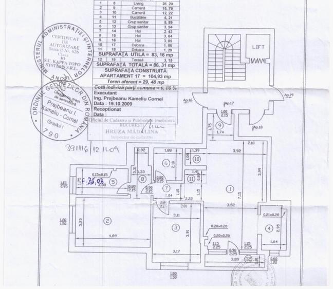 De vanzare apt 3 camere, spatios si luminos, in Prelungirea Ghencea 285