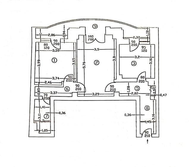 De vanzare - Apartament spatios Piata Alba Iulia 5