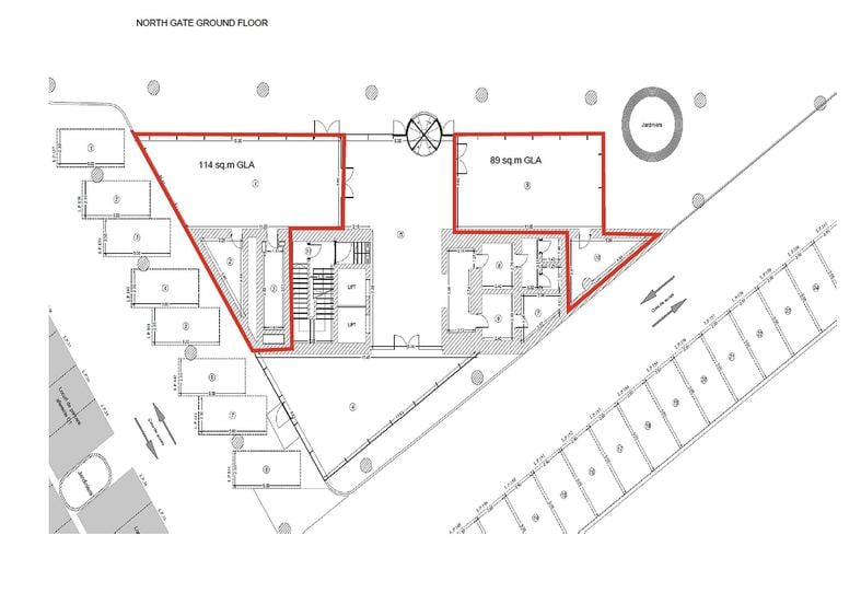 Spatii comerciale de inchiriat in One North Gate