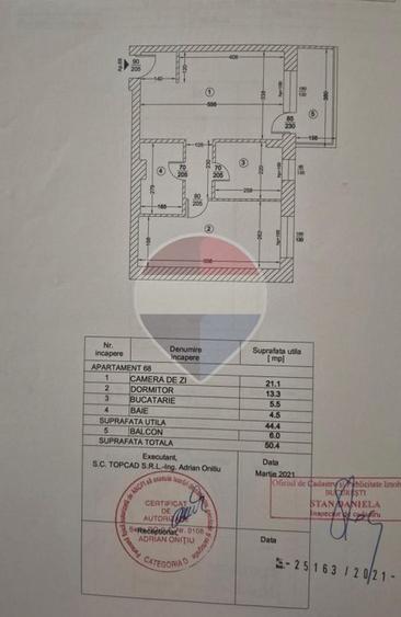 Vanzare apartament 2 camere Hils Pallady