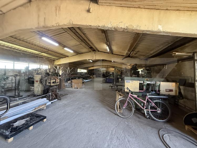 Atelier industrial 1.050 mp, utilat, 4 căi de acces – SAGRICOM