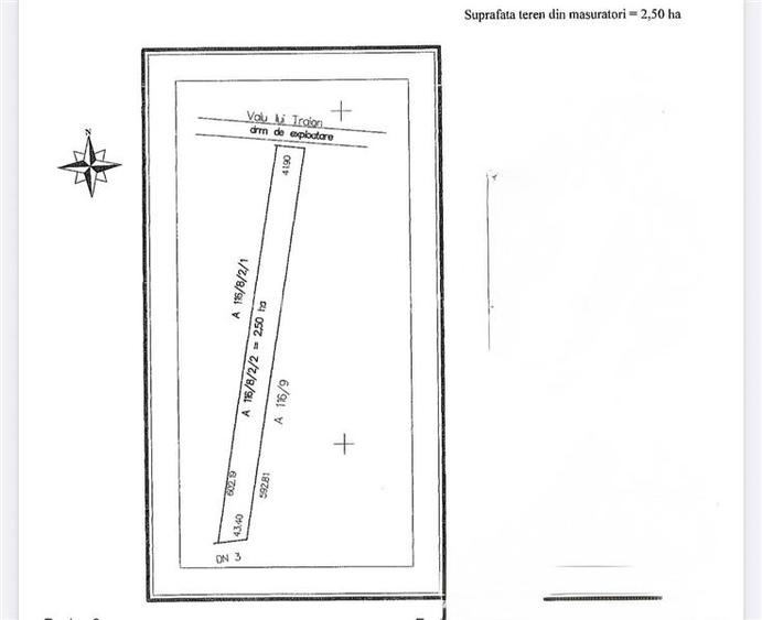 Teren 2.50 ha Valu lui Traian, Constanta - 2