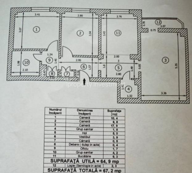Vânzare Apartament 3 camere în Drumul Taberei 5 min metrou