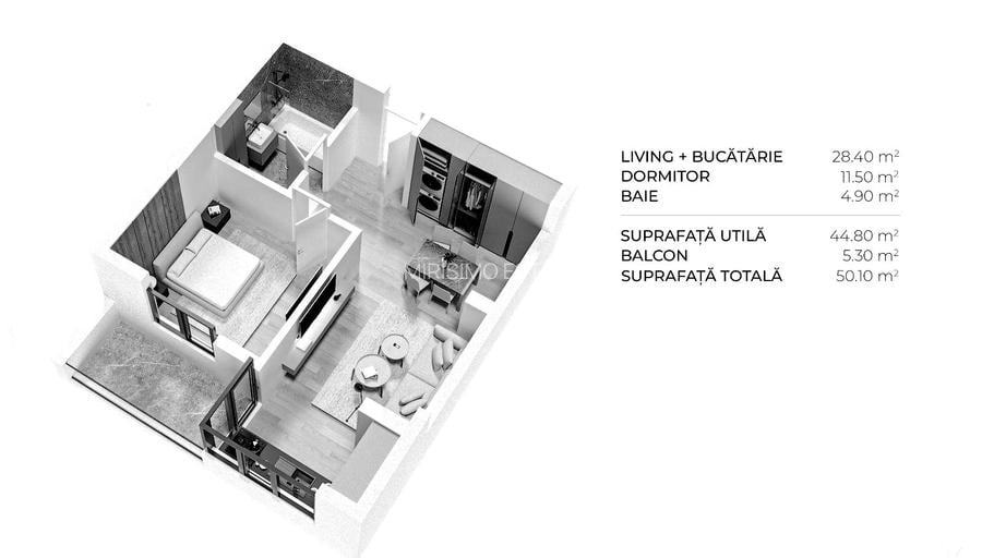 Apartament cu 2 camere, Ivestitia Ideala, Metrou Berceni/ Dimitrie Leonida - 6