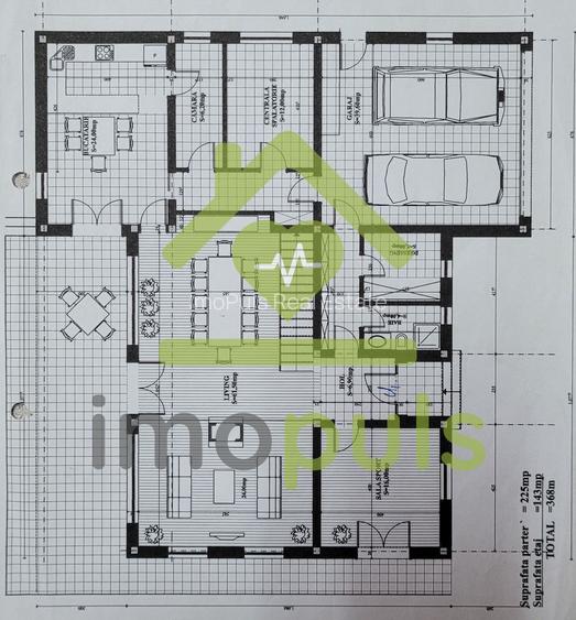 🏡 Casă individuală în Ronat – 6 camere, garaj dublu, finisată modern✨ - 1