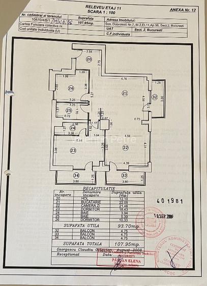Apartament 3 camere, 3 balcoane , Atlantis One, Pantelimon - 10