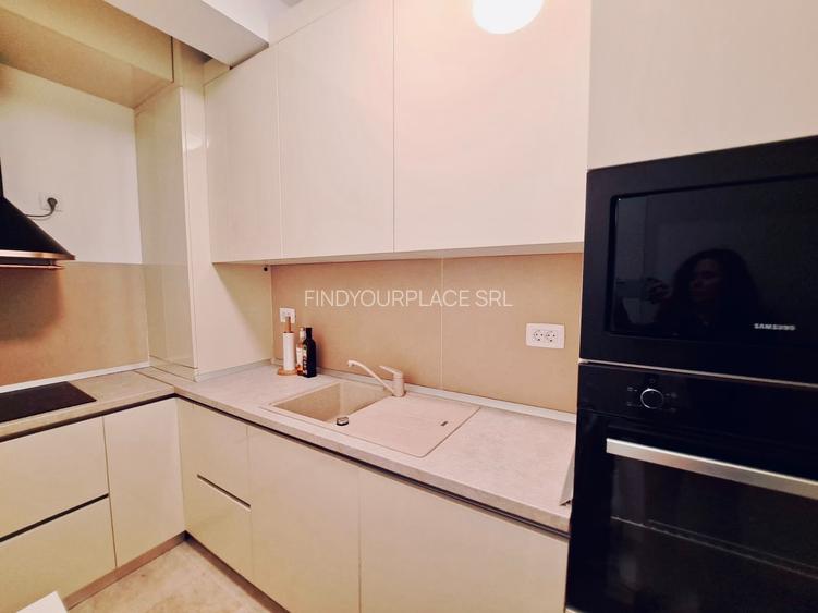Apartament mobilat complet în Floreasca Residence,vedere spre lac