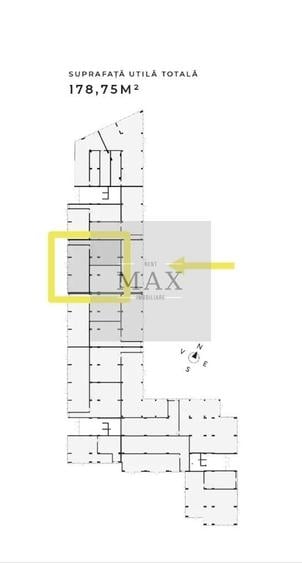 Spațiu comercial de închiriat Gheorgheni | 178,75 mp