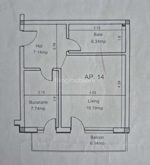 Apartament decomandat, parcare, etaj intermediar, zona Florilor - 8