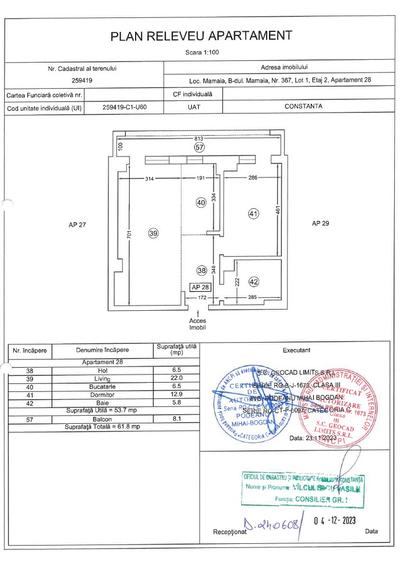 Solid Residence CASINO MAMAIA- 2 CAMERE ,FINALIZAT , LUX