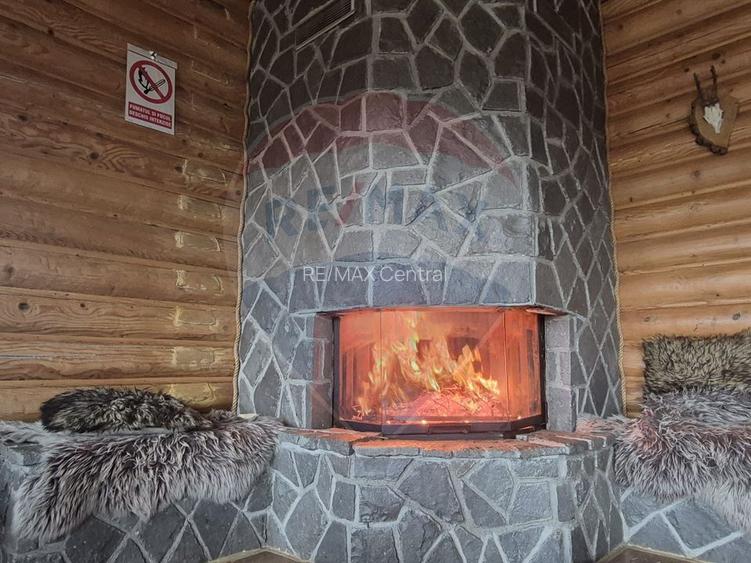 Casă din buștean rotund | 3.735 mp teren | La 30 km de Brașov - 44