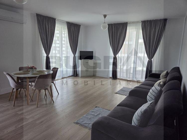 Apartament de 2 camere, modern, 58mp, terasa 27mp, parcare, Zorilor