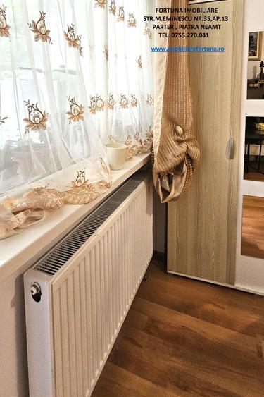 Apartament 2 camere,parter+balcon mare+boxa in proprietate,zona Scoala nr.8 P.Nt
