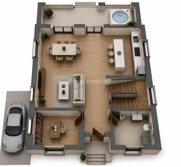 CASA PREMIUM, EFICIENTA ENERGETICA NZEB | 153 MP Utili | 440 Teren - 2
