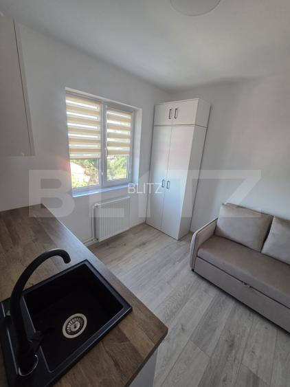 Garsonieră de vânzare, 12 mp, etaj intermediar, zona Gruia - 8