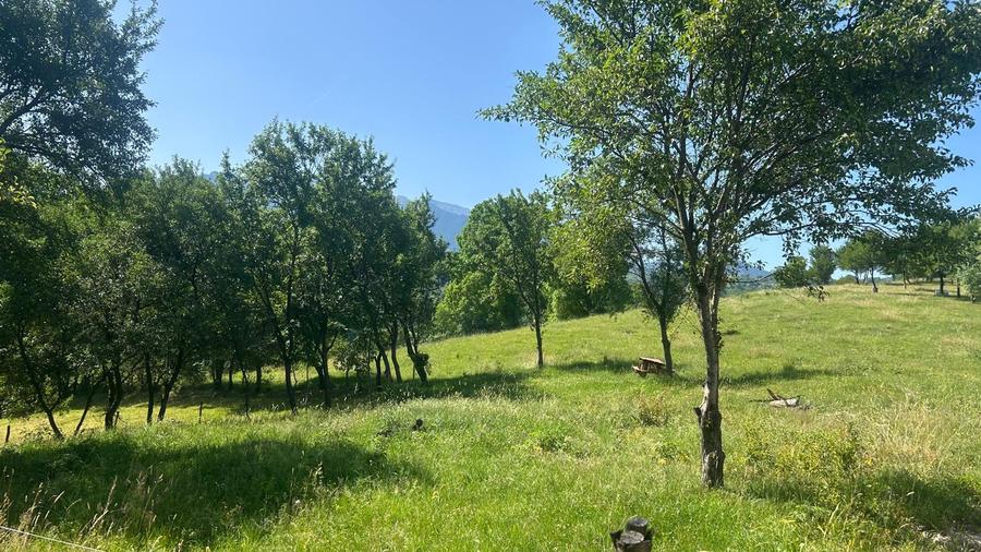 Teren Sohodol cu vedere catre M-tii Bucegi