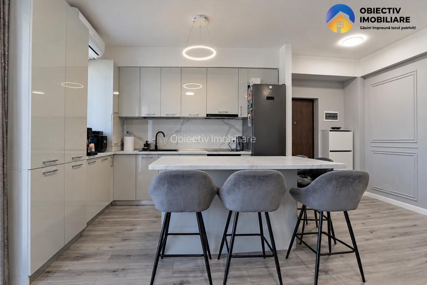 Apartament 2 camere cu boxa, mobilat, bloc 2017 - str. Fermelor