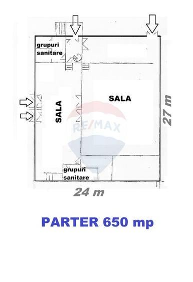Spațiu de vanzare ideal depozitare judet Brașov Săcele Electroprecizia