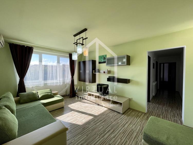 Apartament de inchiriat in Sibiu 3 camere, 62mp, balcon, AC, Rahovei
