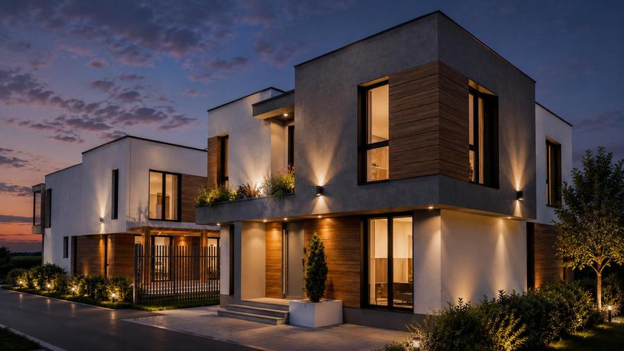 Vilă nouă 5 camere | Otopeni Centru | 150 mp utili | Teren 400 mp
