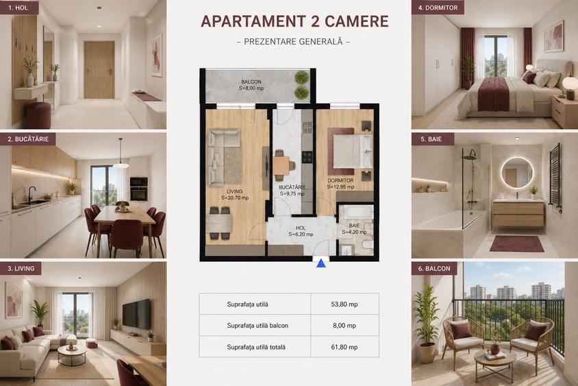 Ap 2 camere DECOMANDAT, 2 lifturi, INCALZIRE IN PARDOSEALA, PREDARE SEPTEMBRIE