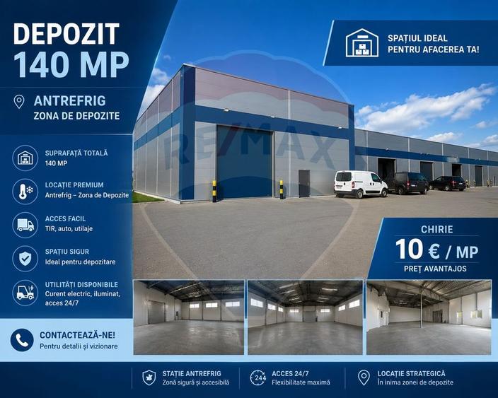 Spațiu/depozit de închiriat în zona Pantelimon