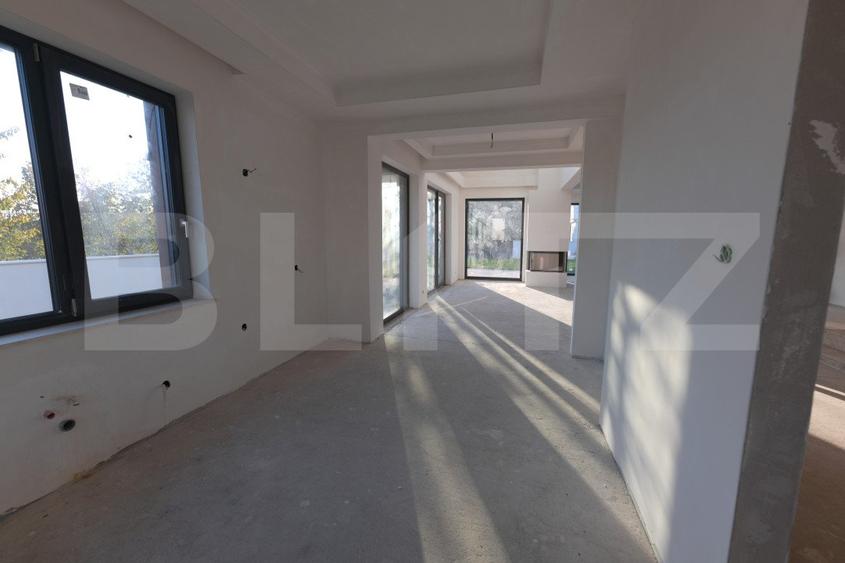 Vila Smart Home. Cu panouri solare, 4 dormitoare, birou si sauna.