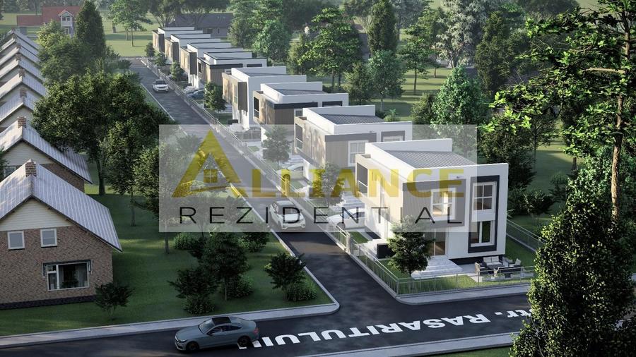Vila individuala 4 camere locatie Popesti Leordeni