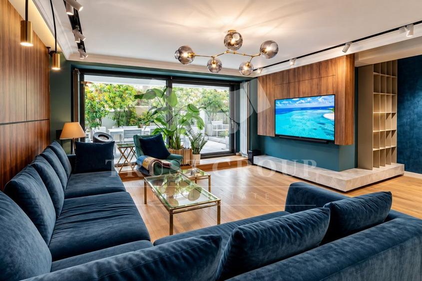 Herastrau | Apartament 3 camere + Garsoniera | Curte intima | 2 Parcari + Boxa