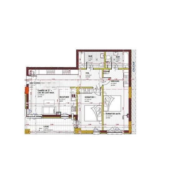 Vanzare Apartament spațios cu 4 camere, 2 băi și logie generoasă, în Florești