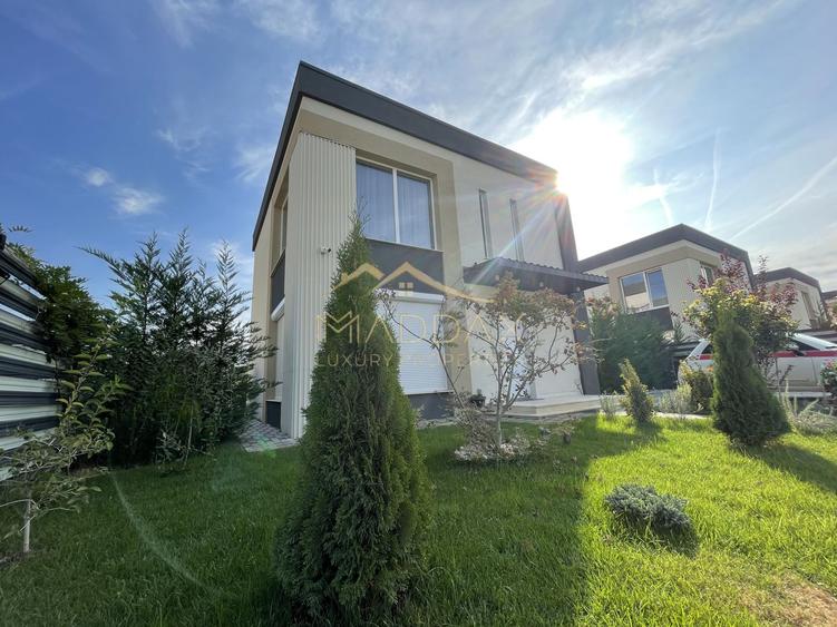 Vila individuala P+1 ***4 camere***curte proprie 380 mp//CORBEANCA