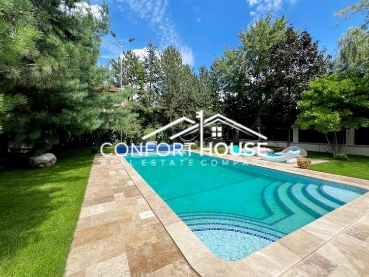 Vila P+2 in stil neoclasic, 1.128mp teren, piscina, PIPERA